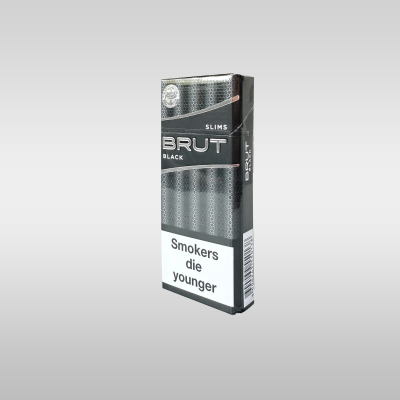 Сигарети Brut Slims Black (Брют Слімс Чорний)