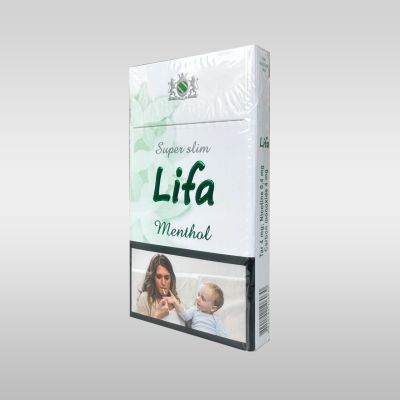 Сигарети Lifa Super slims Menthol (Ліфа Супер Слімс Ментол)