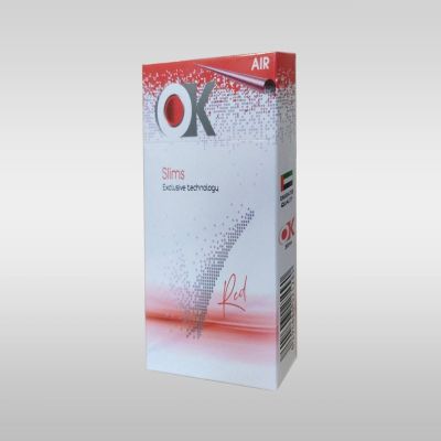 Сигарети OK Super Slims Red Air (ОК Червоні тонкі)